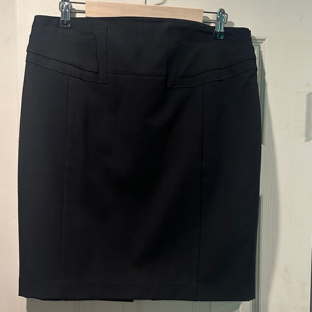 Black Express Pencil Skirt